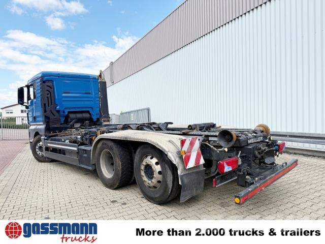 MAN TGX 26.580 6x2-4 BL, Intarder, Lenk-/Liftachse, 훅 리프트 트럭