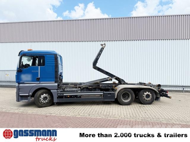 MAN TGX 26.580 6x2-4 BL, Intarder, Lenk-/Liftachse, 훅 리프트 트럭