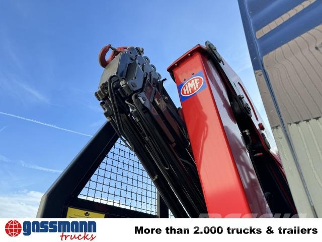 MAN TGX 35.460 8X4-4 BL, Kran HMF 1920-K5, Funk, شاحنات مسطحة/مفصلية الجوانب