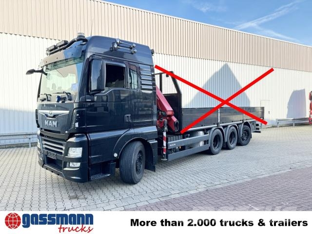MAN TGX 35.460 8X4-4 BL, Kran HMF 1920-K5, Funk, 吊鉤式起重車