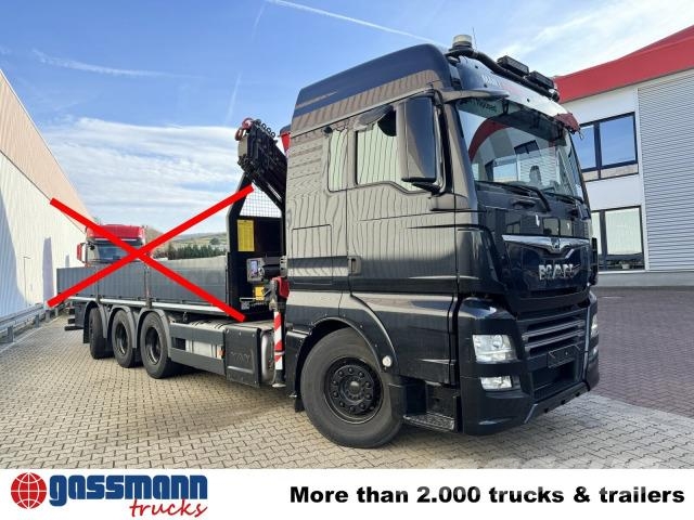 MAN TGX 35.460 8X4-4 BL, Kran HMF 1920-K5, Funk, 吊鉤式起重車