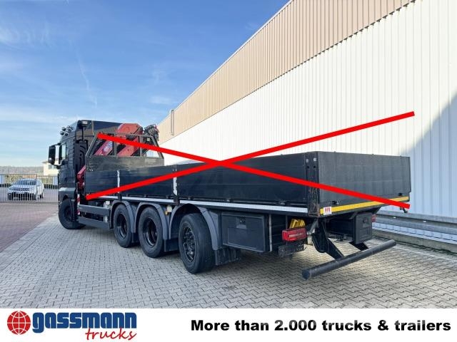 MAN TGX 35.460 8X4-4 BL, Kran HMF 1920-K5, Funk, 吊鉤式起重車