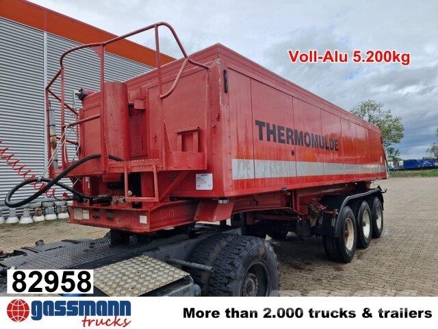 Meierling MSK 24 Voll-Alu Iso-Kastenmulde, ca. 25m³, 2x Semirremolques de volteo