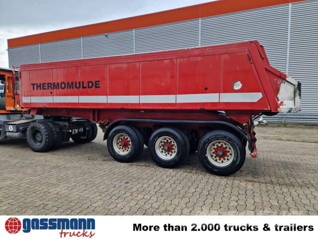 Meierling MSK 24 Voll-Alu Iso-Kastenmulde, ca. 25m³, 2x Semirremolques de volteo