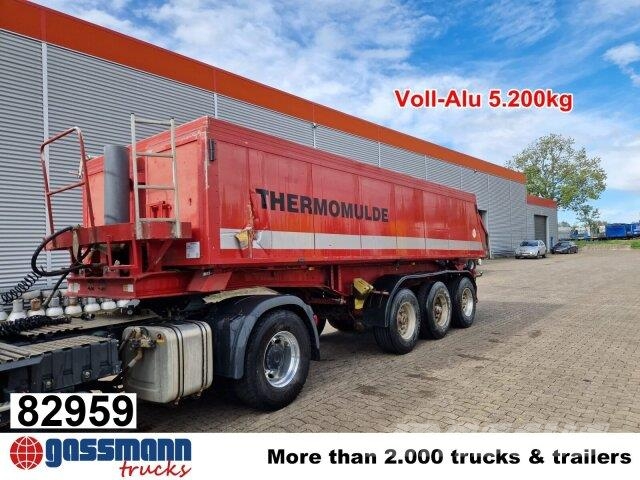 Meierling MSK 24 Voll-Alu Iso-Kastenmulde, ca. 25m³, 2x Semirremolques de volteo