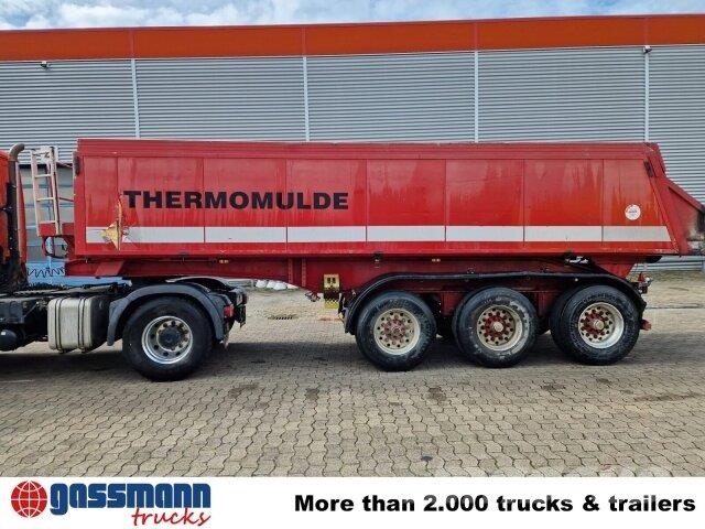 Meierling MSK 24 Voll-Alu Iso-Kastenmulde, ca. 25m³, 2x Semirremolques de volteo