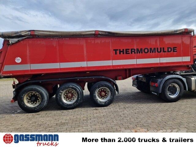 Meierling MSK 24 Voll-Alu Iso-Kastenmulde, ca. 25m³, 2x Semirremolques de volteo