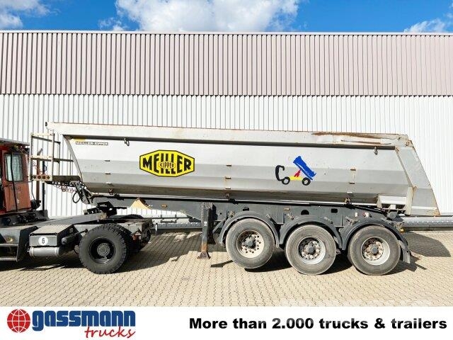 Meiller MHPS 12/27 NOSS2, Stahlmulde ca. 26m³, Liftachse Semi-trailer med tip