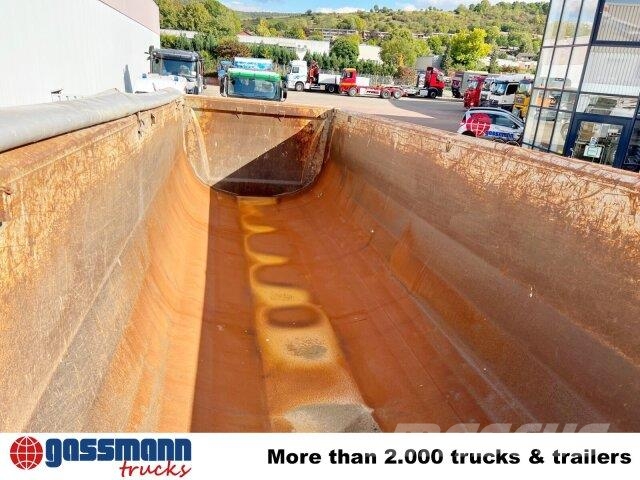 Meiller MHPS 12/27 NOSS2, Stahlmulde ca. 26m³, Liftachse Semi-trailer med tip