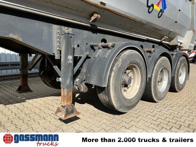 Meiller MHPS 12/27 NOSS2, Stahlmulde ca. 26m³, Liftachse Semi-trailer med tip