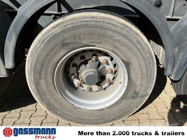 Meiller MHPS 12/27 NOSS2, Stahlmulde ca. 26m³, Liftachse Semi-trailer med tip
