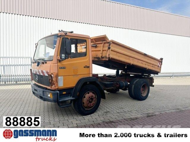 Mercedes-Benz 1314 K 4x2, 6-Zylinder Motor 덤프 트럭