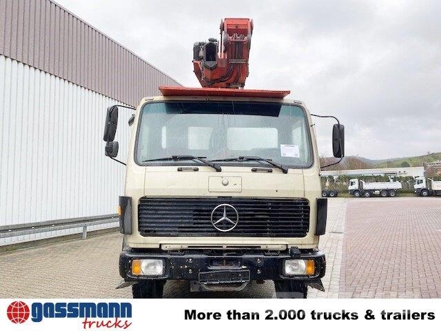 Mercedes-Benz 2635 6x4, V8, Heckkran Palfinger PK 28000, Funk, Flatbed / Dropside trucks