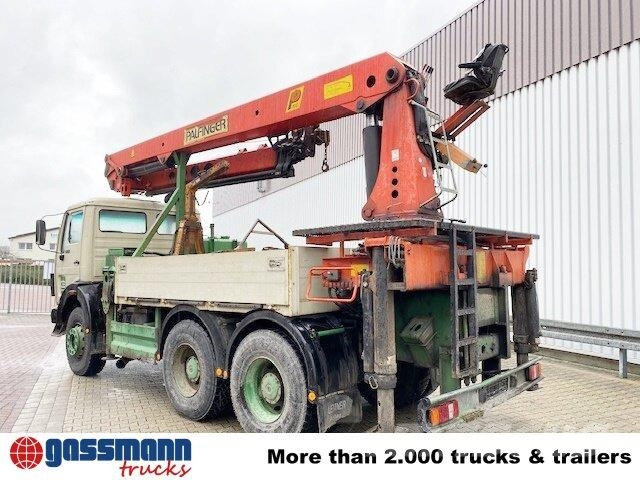 Mercedes-Benz 2635 6x4, V8, Heckkran Palfinger PK 28000, Funk, Flatbed / Dropside trucks