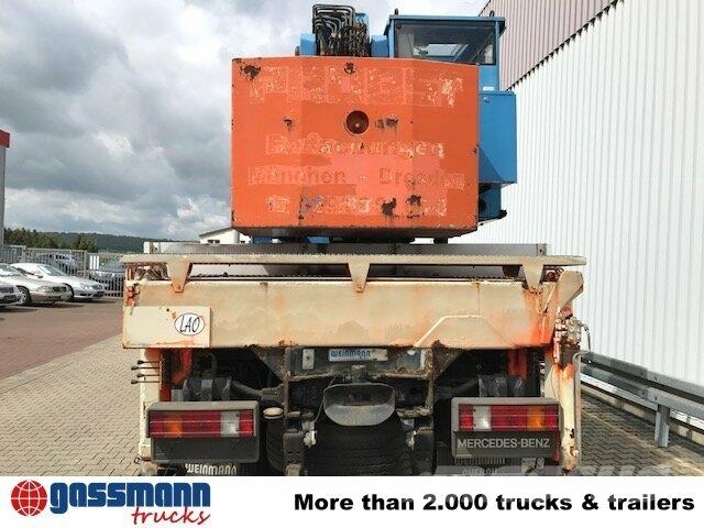Mercedes-Benz 2638 K 6x4 mit Heckkran Palfinger PK 68000 Flatbed / Dropside trucks
