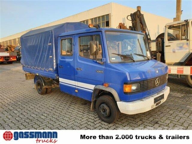 Mercedes-Benz 508 D 4x2 Doka, EX-THW Flatbed / Dropside trucks