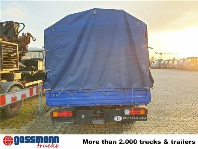 Mercedes-Benz 508 D 4x2 Doka, EX-THW Flatbed / Dropside trucks
