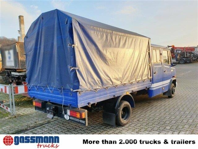 Mercedes-Benz 508 D 4x2 Doka, EX-THW Flatbed / Dropside trucks