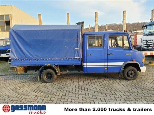 Mercedes-Benz 508 D 4x2 Doka, EX-THW Flatbed / Dropside trucks