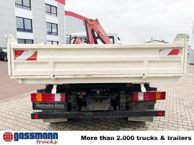 Mercedes-Benz 811 K 4x2 mit Kran Fassi F65A.21 (BJ.2009) Kiperi kamioni
