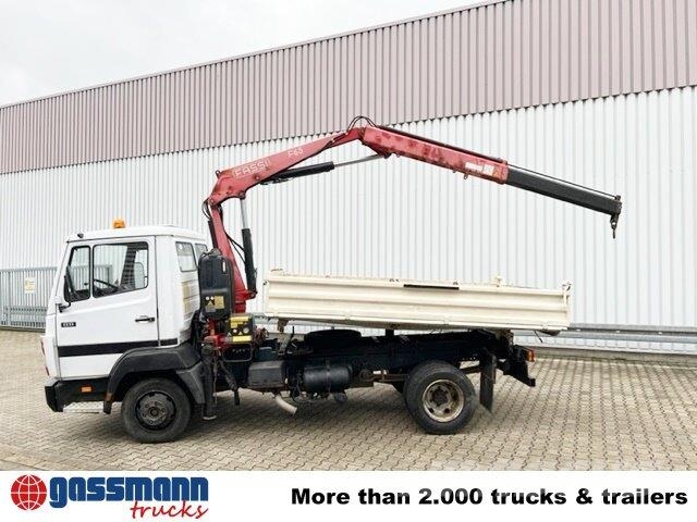 Mercedes-Benz 811 K 4x2 mit Kran Fassi F65A.21 (BJ.2009) Kiperi kamioni