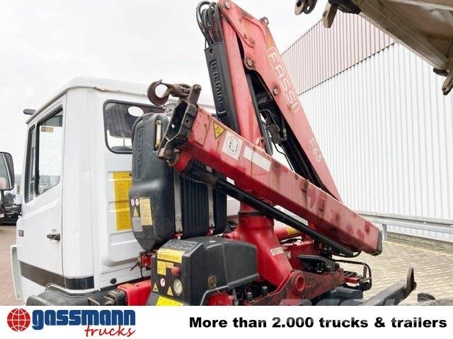 Mercedes-Benz 811 K 4x2 mit Kran Fassi F65A.21 (BJ.2009) Kiperi kamioni