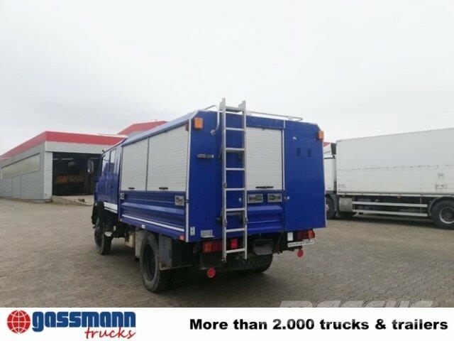 Mercedes-Benz 917 AF 4x4 Doka Flatbed / Dropside trucks