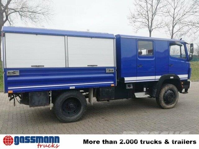 Mercedes-Benz 917 AF 4x4 Doka Flatbed / Dropside trucks