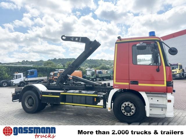 Mercedes-Benz Actros 1831 4x2, Atlas ARK 122 Camiones elevadores de gancho