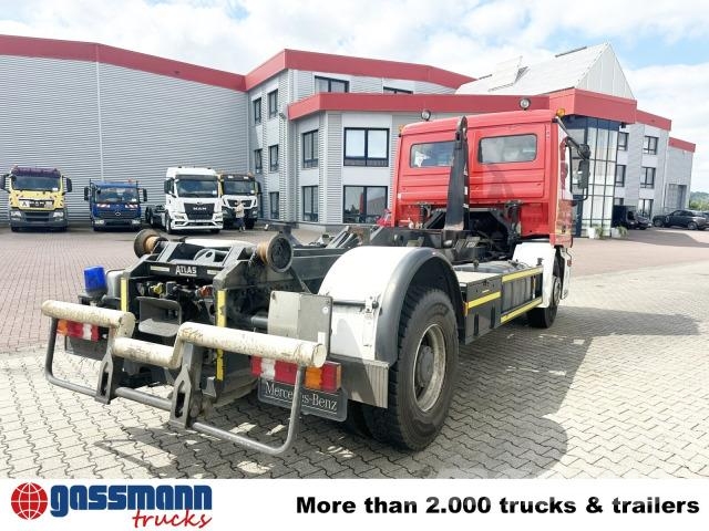 Mercedes-Benz Actros 1831 4x2, Atlas ARK 122 Camiones elevadores de gancho
