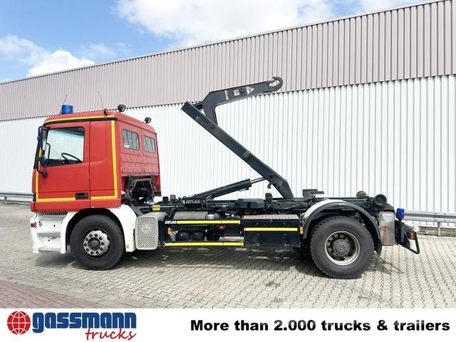 Mercedes-Benz Actros 1831 4x2, Atlas ARK 122 Camiones elevadores de gancho