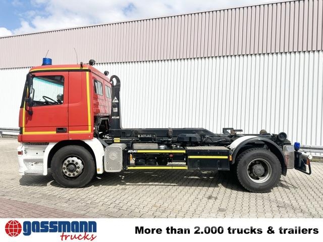 Mercedes-Benz Actros 1831 4x2, Atlas ARK 122 Camiones elevadores de gancho