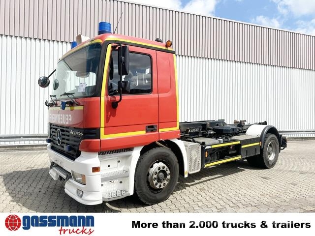 Mercedes-Benz Actros 1831 4x2, Atlas ARK 122 Camiones elevadores de gancho