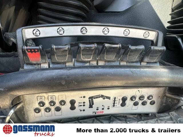 Mercedes-Benz Actros 1832 K 4x2 mit Heckkran Hiab XS 099ES-2 Tipper trucks
