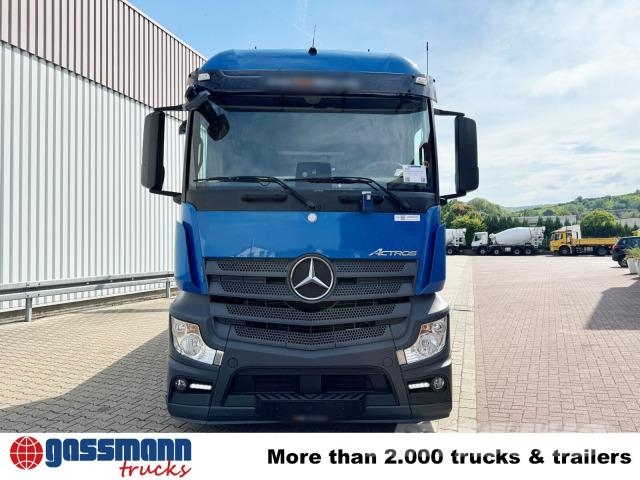Mercedes-Benz Actros 1836 L 4x2, Glastransporter, Heckkran Flatbed / Dropside trucks