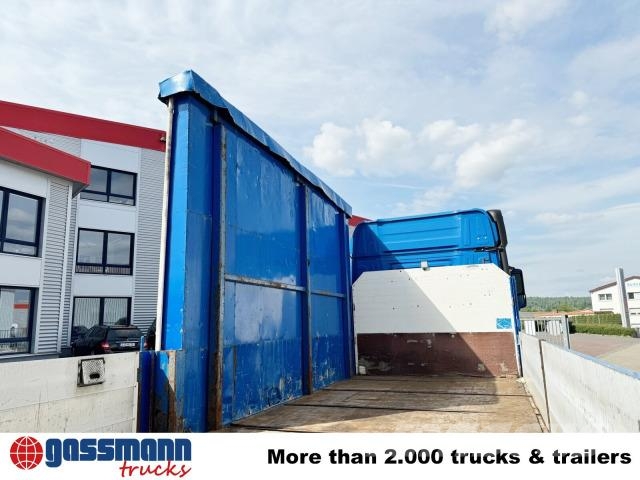 Mercedes-Benz Actros 1836 L 4x2, Glastransporter, Heckkran Flatbed / Dropside trucks