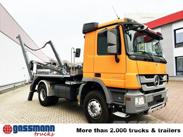 Mercedes-Benz Actros 2141 K 4x2, Tele-Absetzer Absetzkipper