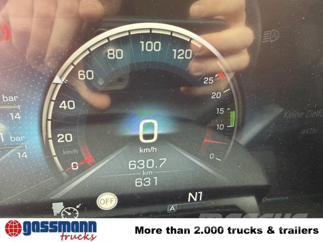 Mercedes-Benz Actros 2540 L 6x2/4, Retarder, Lenk-/Liftachse, Konteinerių nuožulnaus pakėlimo ant platformos krautuvai