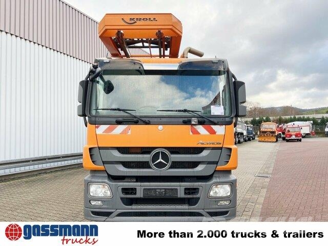 Mercedes-Benz Actros 2544 L 6x2, Lenkachse, Kroll Підмітальні машини