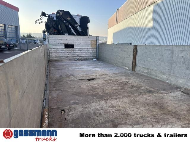 Mercedes-Benz Actros 2546 L 6x2, Hiab Kran 244 E - 6 Hiduo, Camiones de cama baja