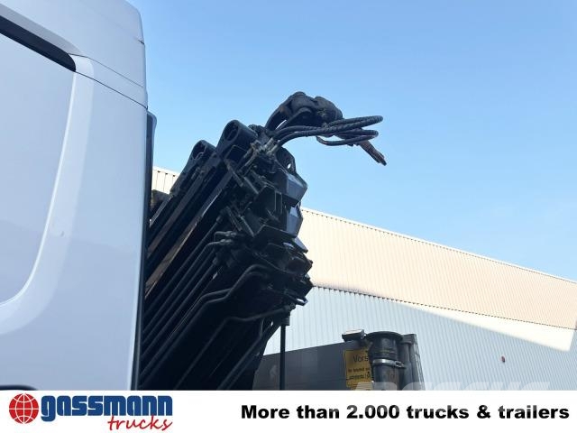 Mercedes-Benz Actros 2546 L 6x2, Hiab Kran 244 E - 6 Hiduo, Camiones de cama baja
