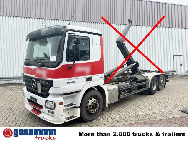 Mercedes-Benz Actros 2546 L 6x2/48, Lift-/Lenkachse Camiones chasis