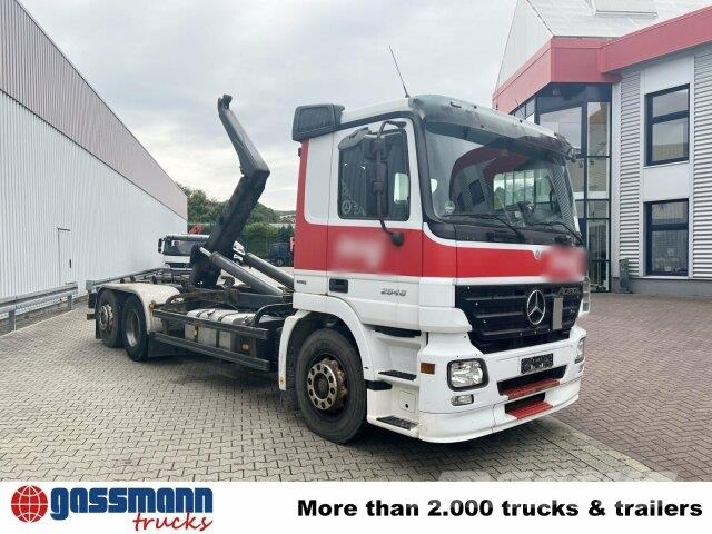 Mercedes-Benz Actros 2546 L 6x2/48, Lift-/Lenkachse, RK 20.70 Камиони с кран с кука