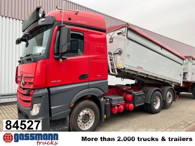 Mercedes-Benz Actros 2548 L 6x2, Retarder, Liftachse, Tipper trucks