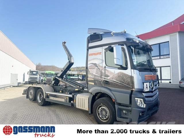 Mercedes-Benz Actros 2548 L 6x2, Liftachse, Retarder, Navi, Camiões Ampliroll