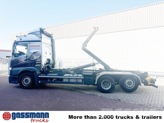 Mercedes-Benz Actros 2548 L 6x2, Liftachse, Retarder, Navi, Camiões Ampliroll