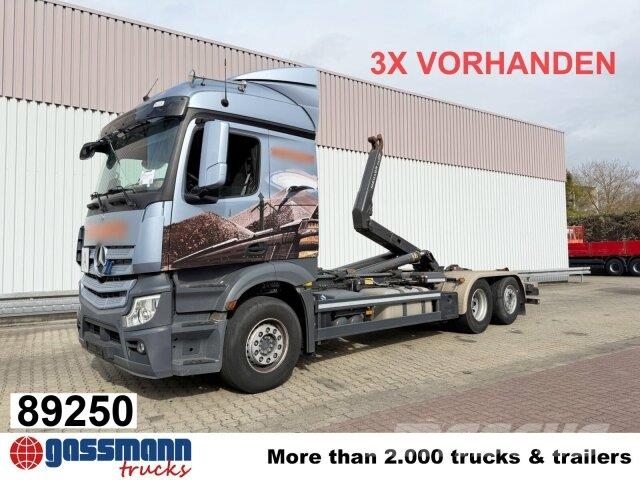 Mercedes-Benz Actros 2548 L 6x2, Liftachse, Retarder, Navi, Camiões Ampliroll