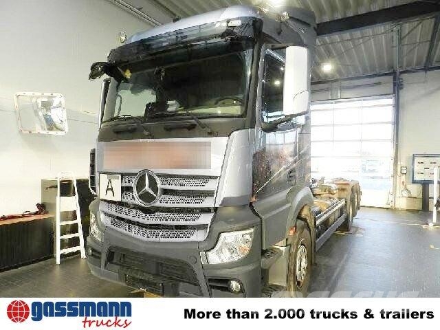 Mercedes-Benz Actros 2548 L 6x2, Liftachse, Retarder, Navi, Camiões Ampliroll