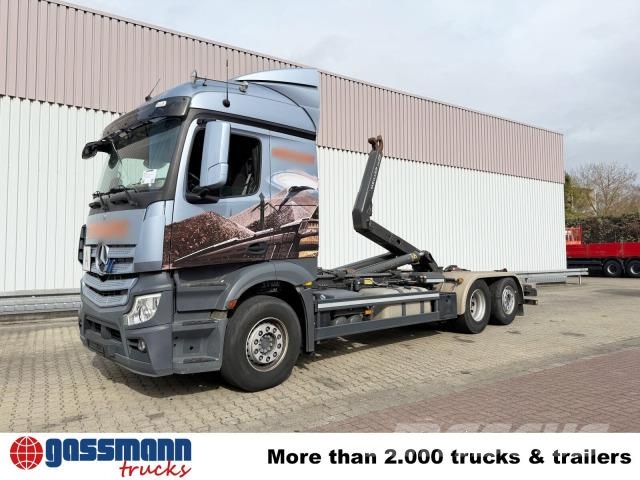 Mercedes-Benz Actros 2548 L 6x2, Liftachse, Retarder, Navi, Camiões Ampliroll