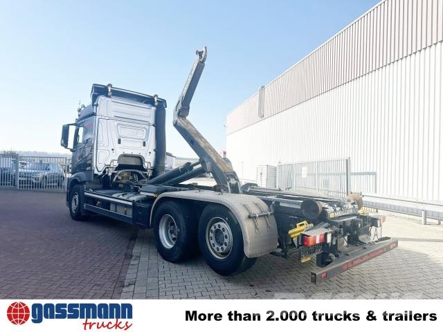 Mercedes-Benz Actros 2548 L 6x2, Liftachse, Retarder, Navi, Hook lift trucks